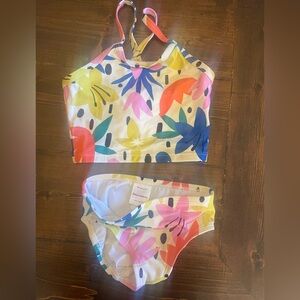 Hanna Andersson Multicolor Floral Kids Bikini